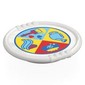 Duplo Disk with Slide, Paintbrush, Dog Bowl, and Watering Can Print