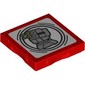 Tile Special 2 x 2 with SMART Tag with Turbo Laser Cannon print