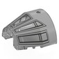 Windscreen 5 x 6 x 2 2/3, Curved Top with Millennium Falcon Cockpit print