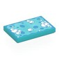 Tile 2 x 3 with Bright Light Blue Sponge, Bubbles print