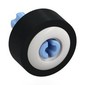 Wheel 11 x 8 with Center Groove, One Smooth Side with Tyre, Axle Pin Assembly