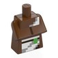 Torso Special, Long with Folded Arms with Pixelated White Apron, Green Shape print