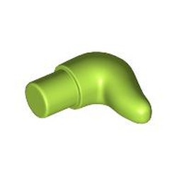 LEGO part 64847 Animal Body Part, Horn (Cattle) in Bright Yellowish Green/ Lime