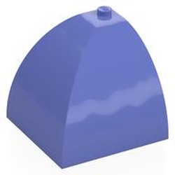 LEGO part 5925 Panel 5 x 5 x 3 1/3 in Blue Violet