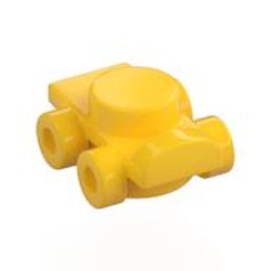 LEGO part 11253 Sports Roller Skate in Bright Yellow/ Yellow