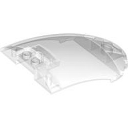 LEGO part 5274 Windscreen 6 x 8 x 2 Curved in Transparent/ Trans-Clear