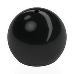 LEGO part 51283 Helmet Round Sphere with Small Hole in Black
