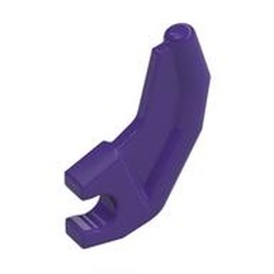 LEGO part 3171 Animal / Creature Body Part, Claw with Clip in Medium Lilac/ Dark Purple