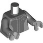Torso, Racing Suit, Grey Audi Logo print, Dark Bluish Gray Arms, Light Bluish Gray Hands