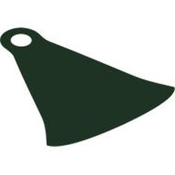 LEGO part 117204 Neckwear Cape, One Top Hole Long in Earth Green/ Dark Green
