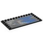 Plate Special 6 x 12 with Studs on 3 Edges with 'LEGO STAR WARS GROGU', Stats print
