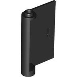 LEGO part 58380 Door 1 x 3 x 4 Right - Open Between Top and Bottom Hinge in Black