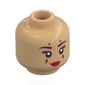 Minifig Head with print