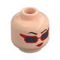 Minifig Head with print