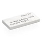 Tile 2 x 4 with 'June 30', 'It was a dark and stormy night.' print