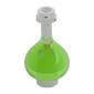 Equipment Bottle / Erlenmeyer / Florence Flask with Trans-Bright Green pattern