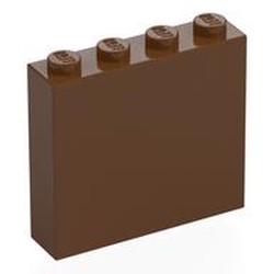 LEGO part 49311 Brick 1 x 4 x 3 in Reddish Brown