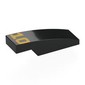 Slope Curved 3 x 1 x 2/3 with Gold '10' print