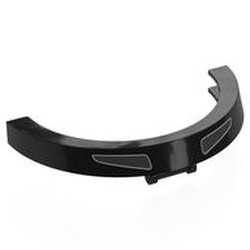 LEGO part 8009pr0003 Windscreen 10 x 2 x 4 1/3 U Shape with print in Black