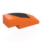 Slope Curved 3 x 1 No Studs with Black Shapes print