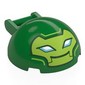 Windscreen 4 x 4 x 1 2/3 Canopy Half Sphere with Handle with Lime Mask, White Eyes (Iron Hulk) print