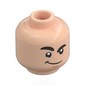 Minifig Head with print
