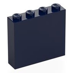LEGO part 49311 Brick 1 x 4 x 3 in Earth Blue/ Dark Blue