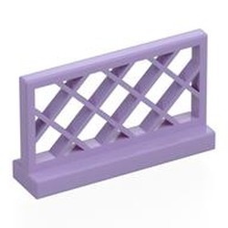 LEGO part 3185 Fence Lattice 1 x 4 x 2 in Lavender