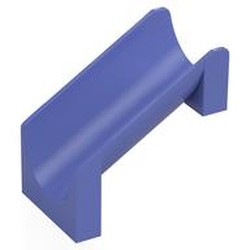 LEGO part 27976 Slide Straight 4 x 6 x 6 in Blue Violet