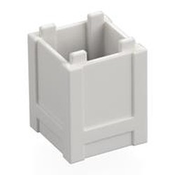 LEGO part 61780 Container Box 2 x 2 x 2 - Top Opening in White