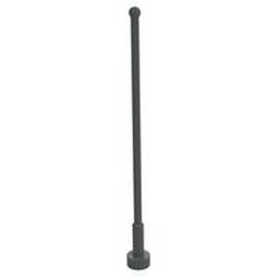 LEGO part 2569 Antenna 8H Whip in Dark Stone Grey / Dark Bluish Gray