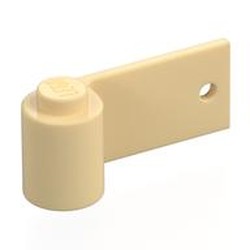 LEGO part 3821 Door 1 x 3 x 1 Right in Brick Yellow/ Tan