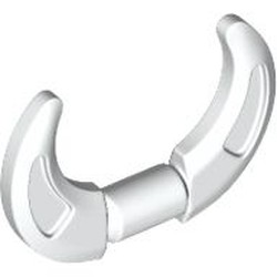 LEGO part 3757 Weapon Crescent Dart (Moon Knight) in White