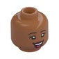 Minifig Head with print