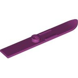 LEGO part 90509 Sports Ski 6L in Bright Reddish Violet/ Magenta