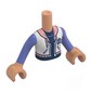Minidoll Torso Girl with Nougat Arms and Hands with print