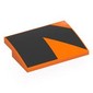 Slope Curved 4 x 3 x 2/3 No Studs with Black Shapes print