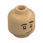 Minifig Head with print