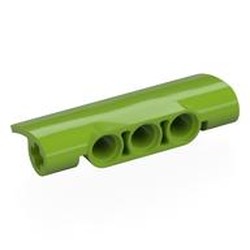 LEGO part 7101 Technic Panel Fairing 2 x 5 x 1 in Bright Yellowish Green/ Lime