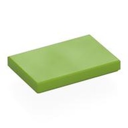 LEGO part 26603 Tile 2 x 3 in Bright Yellowish Green/ Lime
