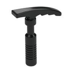 LEGO part 30193 Tool Ice Axe [6-Rib Handle] in Black