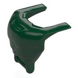LEGO part 8091 Mech Chest Plate / Armor with Handle in Earth Green/ Dark Green