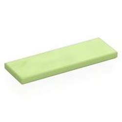 LEGO part 69729 Tile 2 x 6 in Spring Yellowish Green/ Yellowish Green