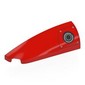 Slope Curved 1 x 4 with Stud Notch Left with Silver Fuel Cap print