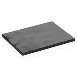 LEGO part 6320 Tile 6 x 8 in Black