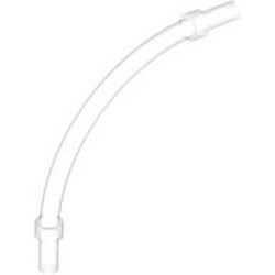 LEGO part 8284 Bar Curved 5 x 5 with Stop Rings in Transparent/ Trans-Clear