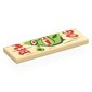 Tile 2 x 6 with Wooden Sign, 'OGER BEWARE', Shrek Face, Left Half print
