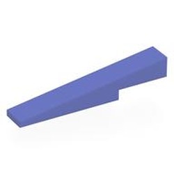 LEGO part 4569 Slope 1 x 6 x 1 with 1 x 2 x 1/3 Cutout in Blue Violet