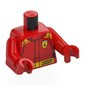 Torso, Red Arms and Hands with print