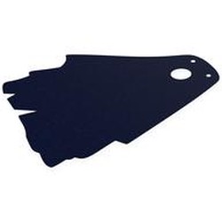 LEGO part 118741 Large Figure Cape, Tattered in Earth Blue/ Dark Blue